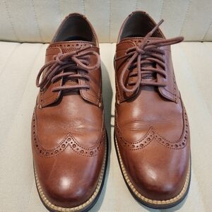 Cole Hann Classic Brown Leather Brogue Shoes